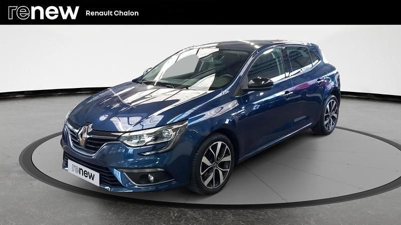 Bleu Occasion 2019 Renault Mégane IV LIMITED Berline | 12 900 € (Bon prix) - Image 1/4