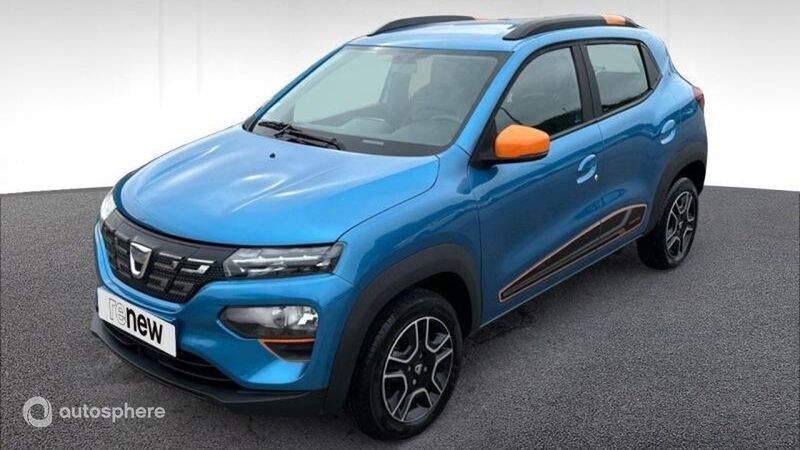 Bleu Utilisé 2021 Dacia Spring Comfort Plus Citadine | 7 989 € (Bon prix) - Image 1/4