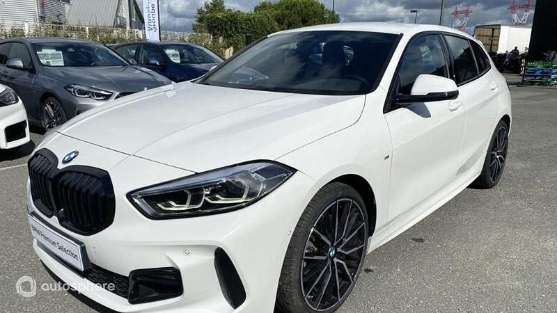 Blanc Utilisé 2023 BMW 120 M Sport Citadine | 34 999 € (Prix juste) - Image 1/4