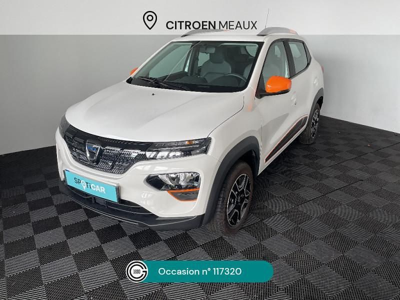 Blanc Utilisé 2022 Dacia Spring Comfort Plus Citadine | 8 990 € (Bon prix) - Image 1/4