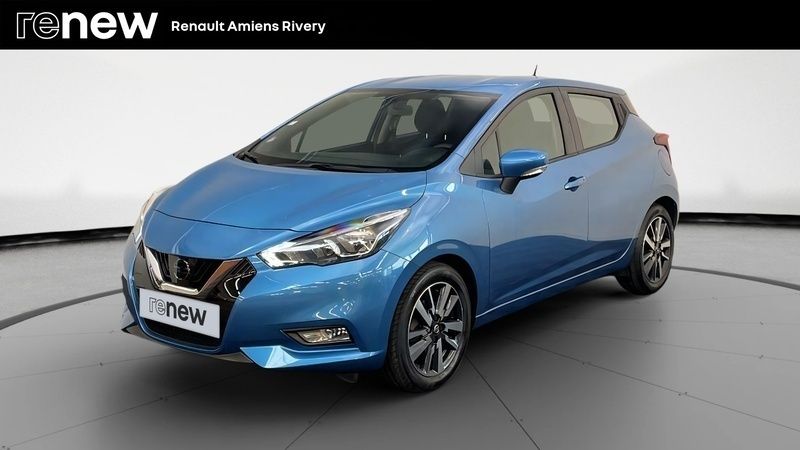 Bleu Utilisé 2019 Nissan Micra Visia Citadine | 11 990 € (Prix juste) - Image 1/4