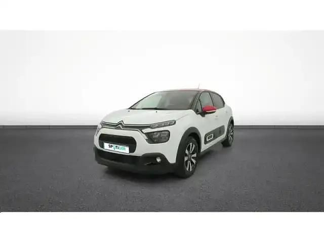 Blanc Occasion 2023 Citroën C3 Shine Citadine | 11 989 € (Prix juste) - Image 1/4