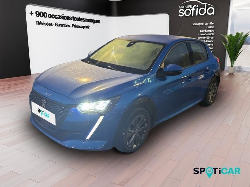 Jaune Utilisé 2020 Peugeot e-208 Allure Citadine | 13 490 € (Bon prix) - Image 1/3