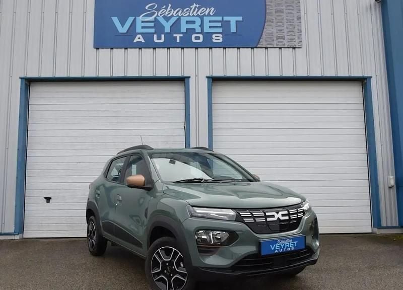 Occasion Dacia Spring Expression 33 kW (46 ch) 2023 Vert Citadine
