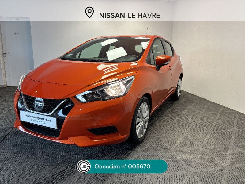 Orange Utilisé 2020 Nissan Micra Acenta Citadine | 14 900 € (Prix juste) - Image 1/4