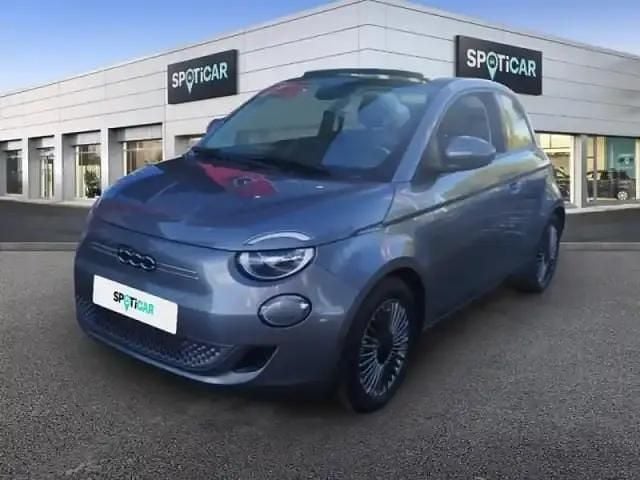 Mineral grey métal Occasion 2021 Fiat 500C Cabriolet | 16 990 € - Image 1/4