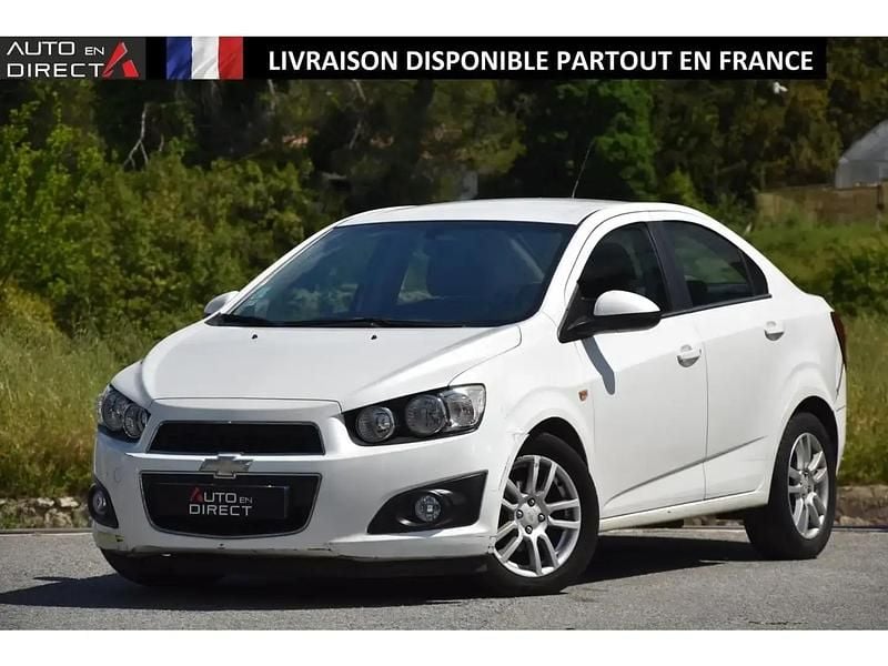 Blanc Occasion 2013 Chevrolet Aveo Berline | 4 900 € - Image 1/4