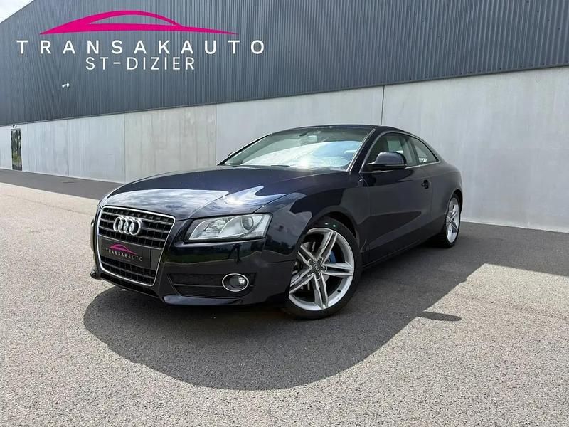 Bleu Utilisé 2009 Audi A5 Ambiente Coupé | 7 990 € (Prix juste) - Image 1/4