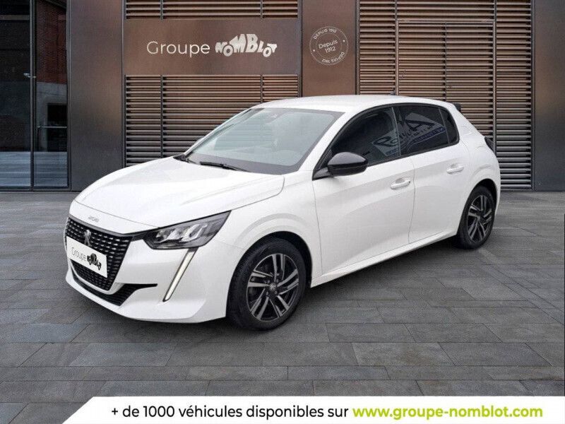 Blanc Utilisé 2022 Peugeot 208 S Citadine | 14 290 € (Prix juste) - Image 1/4