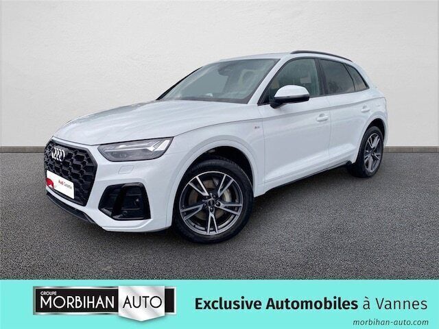 Blanc glacier métallisé Utilisé 2024 Audi Q5 S-Line SUV | 54 990 € - Image 1/4