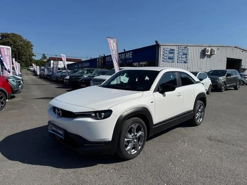 Blanc Utilisé 2023 Mazda MX30 Prime-Line SUV | 15 990 € (Bon prix) - Image 1/4