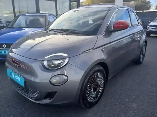 Gris Utilisé 2022 Fiat 500e Red Citadine | 14 590 € (Prix juste) - Image 1/4