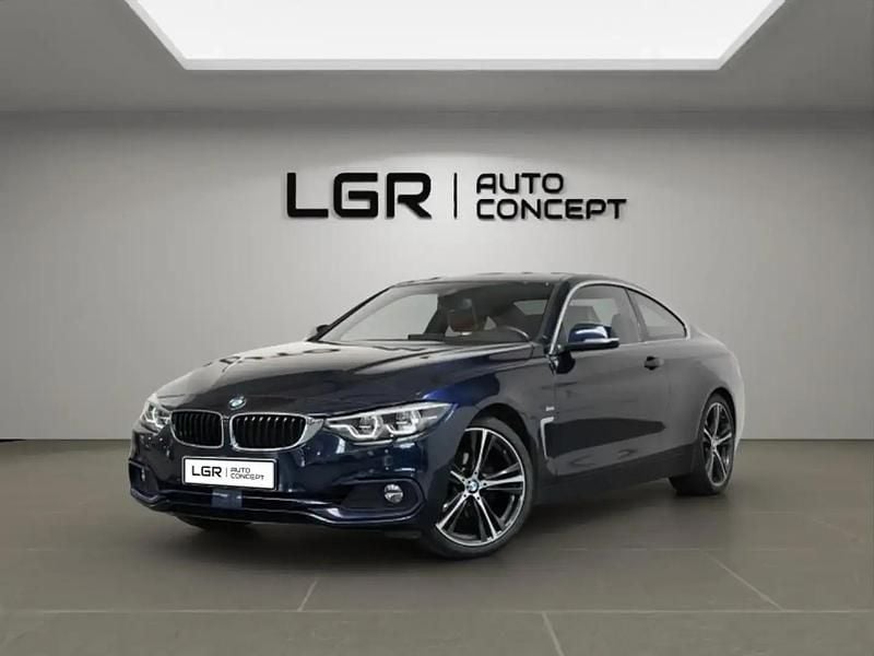 Bleu Utilisé 2017 BMW 420 Sport Line Coupé | 23 990 € (Prix juste) - Image 1/4