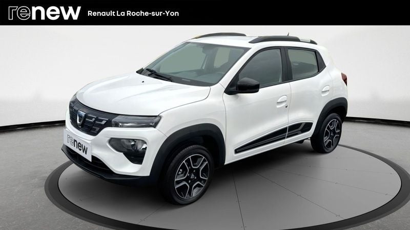 Blanc Utilisé 2021 Dacia Spring Comfort Citadine | 8 990 € (Prix juste) - Image 1/4