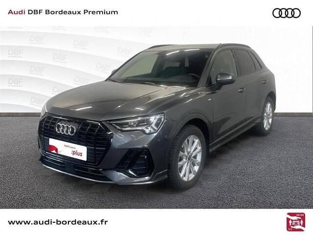 Gris daytona nacré Utilisé 2024 Audi Q3 S-Line SUV | 39 990 € (Bon prix) - Image 1/4