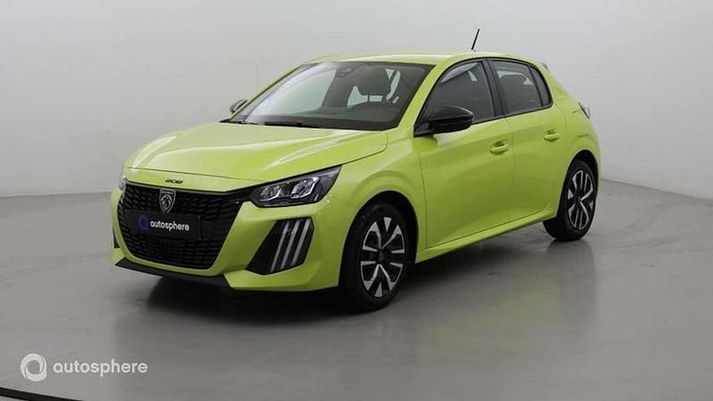 Occasion Peugeot 208 Active 103 ch (75 kW) 2024 Jaune Citadine