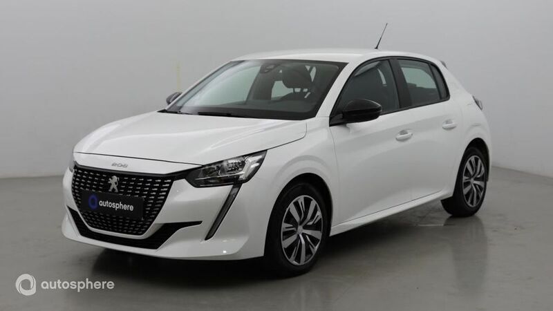 Blanc banquise (o) Utilisé 2023 Peugeot 208 Allure Citadine | 14 499 € (Bon prix) - Image 1/4