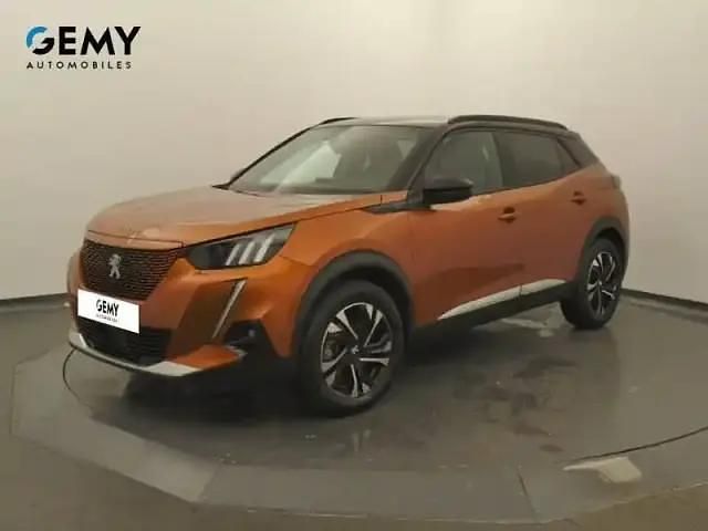 Occasion Peugeot e-2008 100 kW (136 ch) 2022 Orange SUV