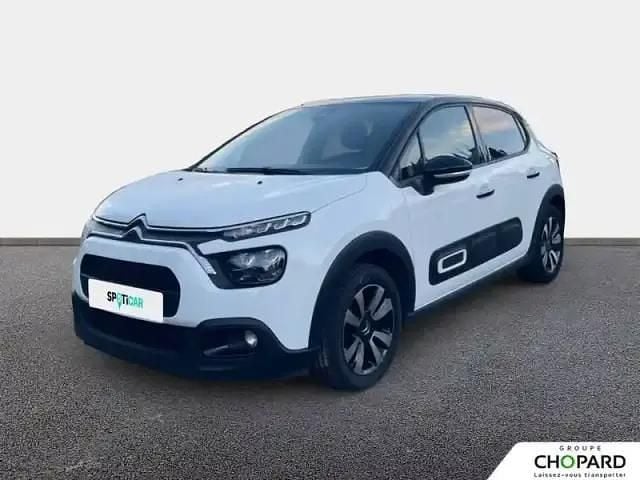 Blanc banquise Occasion 2023 Citroën C3 PureTech Berline | 14 999 € (Prix juste) - Image 1/4