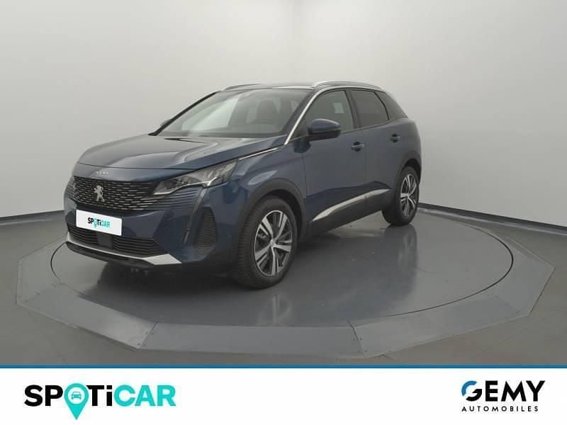Bleu Utilisé 2021 Peugeot 3008 Allure | 20 789 € (Prix juste) - Image 1/4