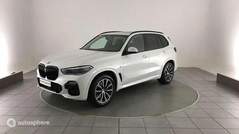 Blanc Utilisé 2020 BMW X5 M Sport SUV | 55 999 € (Prix assez cher) - Image 1/4