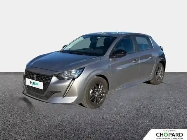 Gris Utilisé 2022 Peugeot 208 Active Citadine | 12 390 € (Prix juste) - Image 1/4