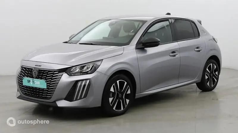 Gris Utilisé 2024 Peugeot 208 Allure Citadine | 18 499 € (Super prix) - Image 1/4