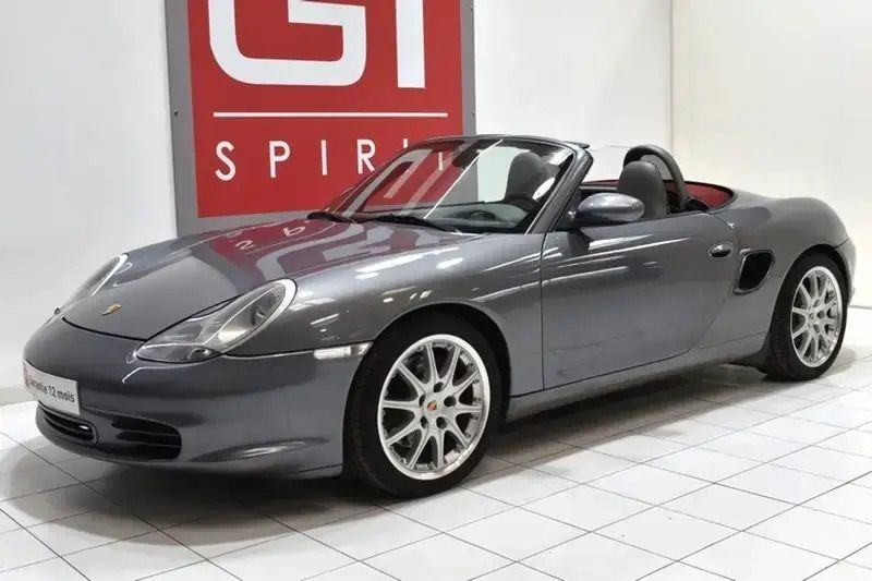 Gris Utilisé 2002 Porsche 986 Boxster Cabriolet | 29 900 € - Image 1/4