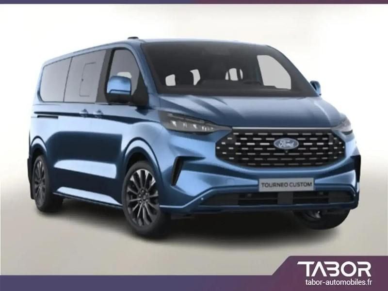 Bleu Nouvelle 2025 Ford Tourneo Custom Van | 53 978 € (Prix juste) - Image 1/4