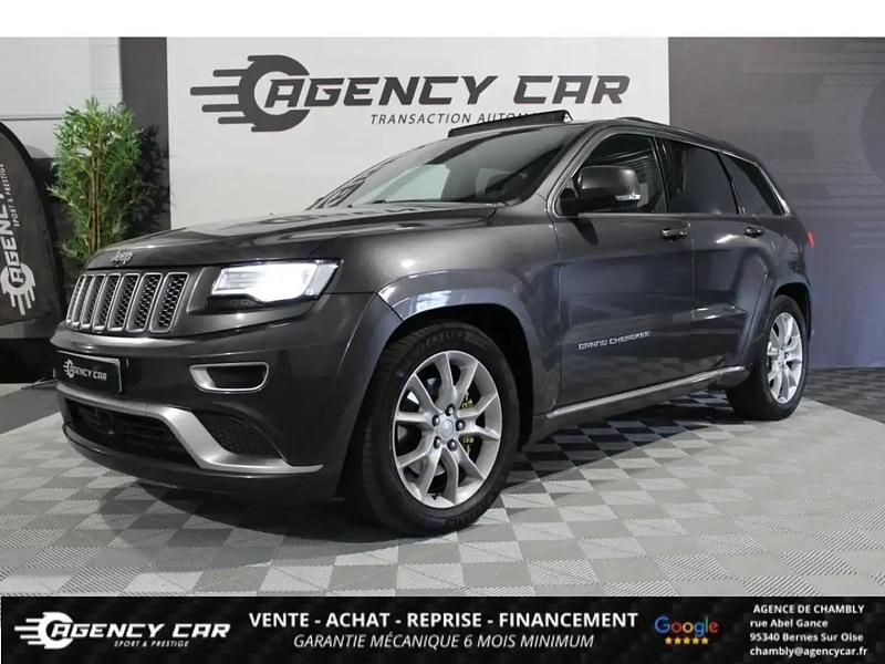 Gris Utilisé 2017 Jeep Grand Cherokee Summit SUV | 23 899 € (Bon prix) - Image 1/4