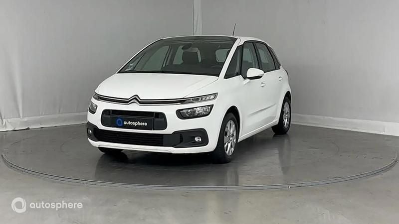 Blanc Utilisé 2018 Citroën C4 Picasso Live Monospace | 10 499 € (Prix assez cher) - Image 1/4