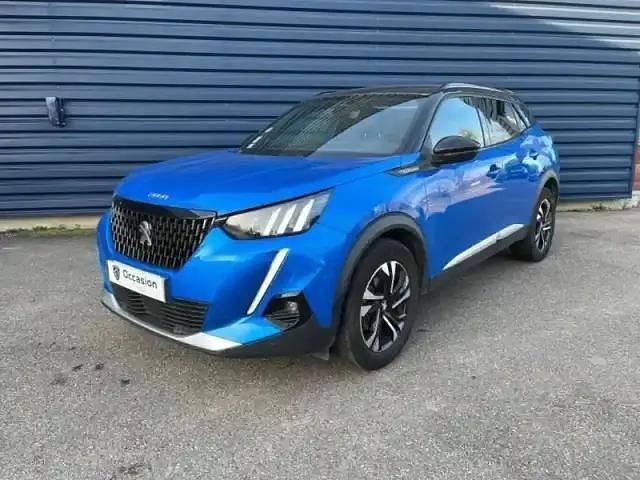 Bleu vertigo (s) Occasion 2020 Peugeot 2008 GT SUV | 17 990 € (Prix assez cher) - Image 1/4