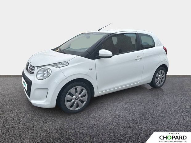 Blanc Utilisé 2020 Citroën C1 Feel Citadine | 9 490 € (Prix juste) - Image 1/4
