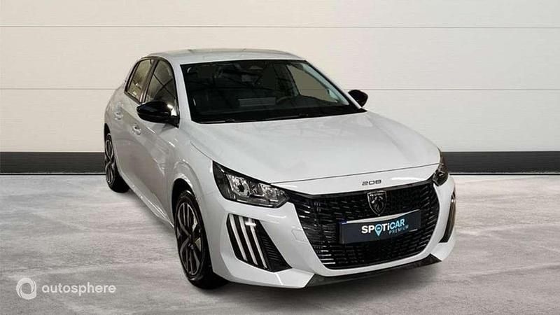 Nouvelle Peugeot 208 Style 102 ch (75 kW) 2025 Blanc Citadine