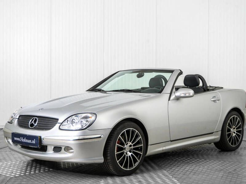 Gris Utilisé 2000 Mercedes SLK320 Cabriolet | 8 900 € - Image 1/4