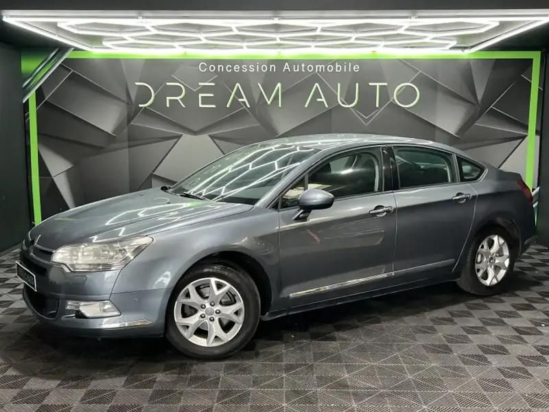Gris Utilisé 2009 Citroën C5 Comfort Berline | 7 990 € (Prix juste) - Image 1/4