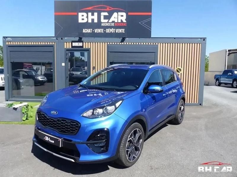 Bleu Utilisé 2018 Kia Sportage GT-Line SUV | 18 990 € (Prix juste) - Image 1/4