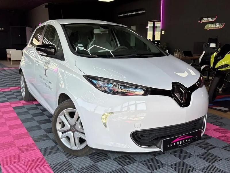 Blanc Utilisé 2018 Renault Zoe Zen Citadine | 5 990 € (Super prix) - Image 1/4
