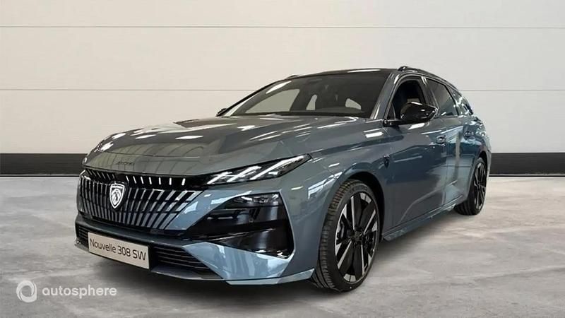 Nouvelle Peugeot 308 GT 136 ch (100 kW) 2025 Bleu Break