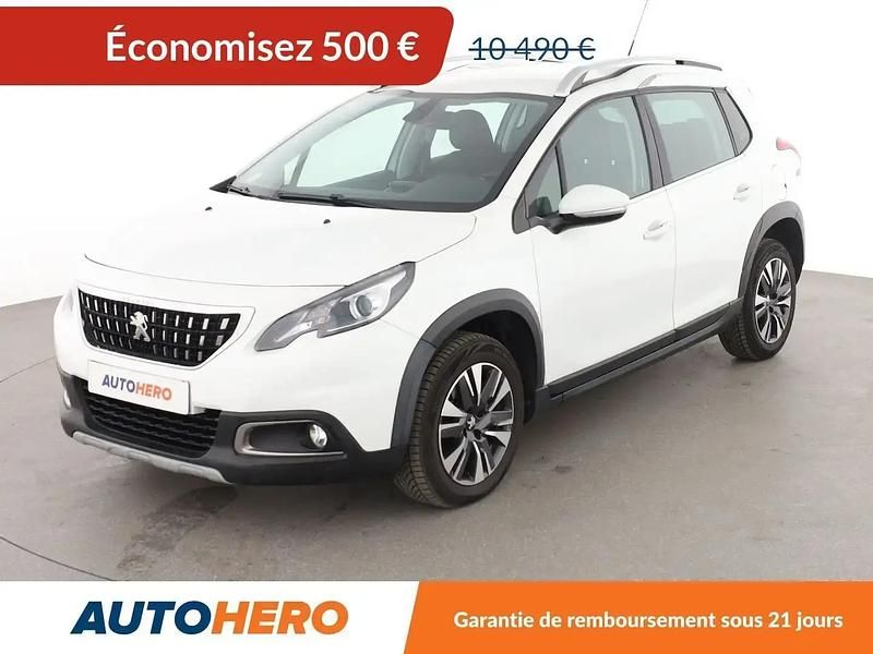 Blanc Utilisé 2017 Peugeot 2008 Allure SUV | 9 990 € (Prix juste) - Image 1/2