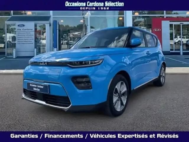 Bleu Occasion 2023 Kia Soul EV Active SUV | 20 990 € (Super prix) - Image 1/4