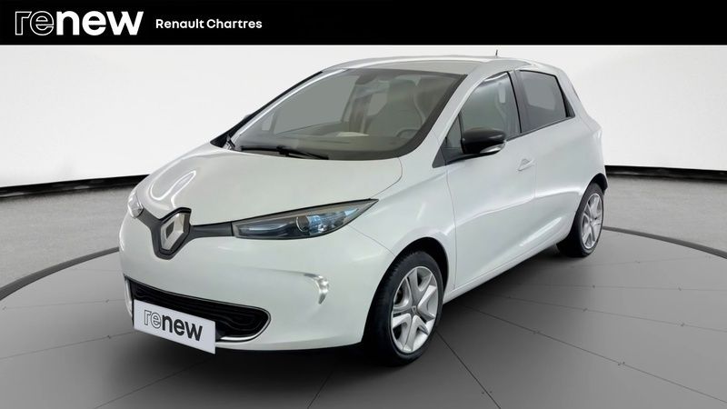 Blanc Utilisé 2019 Renault Zoe Zen Citadine | 7 450 € (Super prix) - Image 1/4