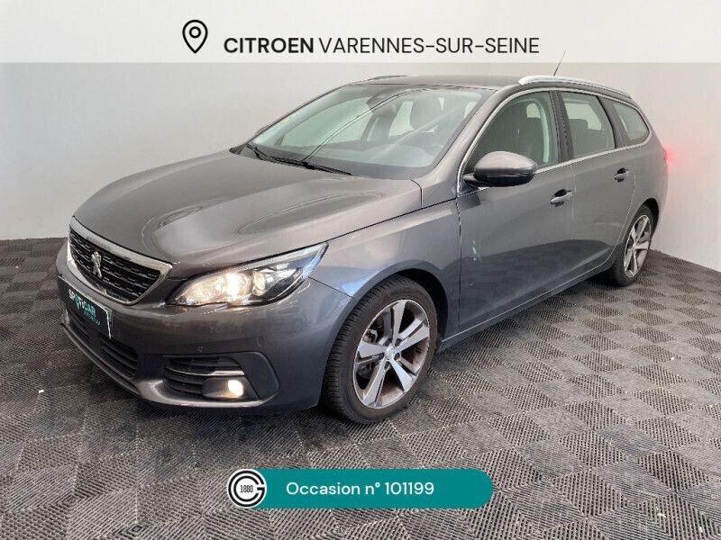 Gris Utilisé 2019 Peugeot 308 Allure Break | 11 990 € (Super prix) - Image 1/4
