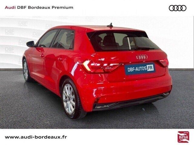 Occasion Audi A1 Sportback Design 116 ch (85 kW) 2023 Rouge misano nacré Citadine
