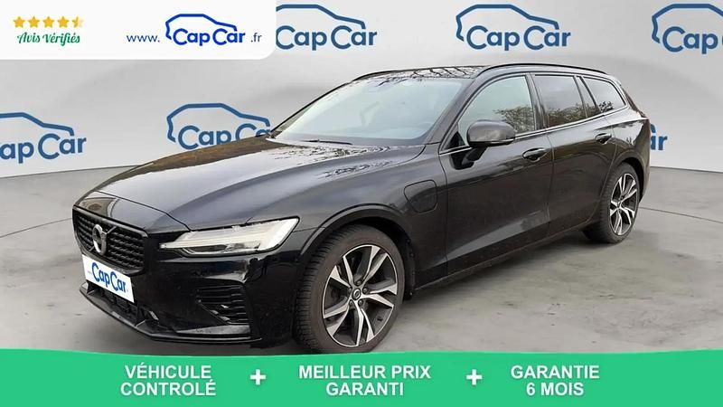 Noir Occasion 2020 Volvo V60 R-Design Break | 26 790 € (Super prix) - Image 1/4