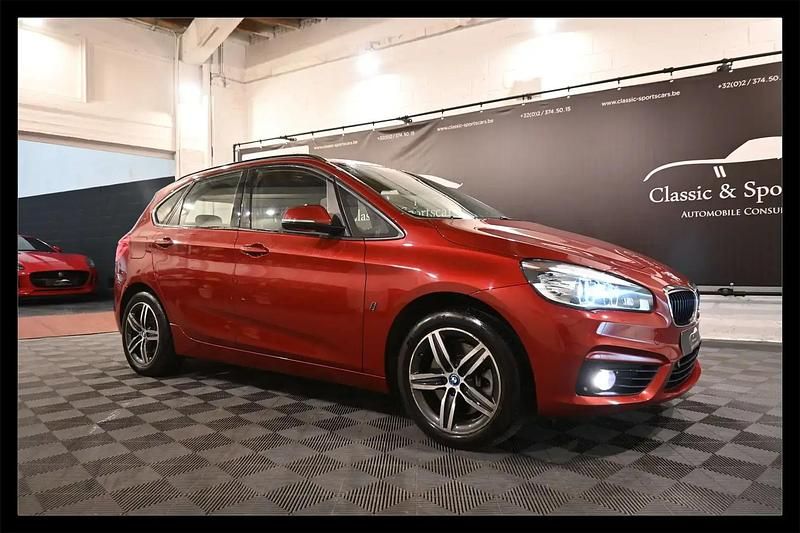 Rouge Occasion 2018 BMW 225 Active Tourer Sport Line Monospace | 11 950 € (Super prix) - Image 1/4