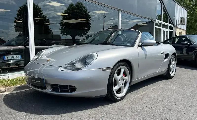 Gris Utilisé 2000 Porsche 986 Boxster Cabriolet | 23 900 € - Image 1/4