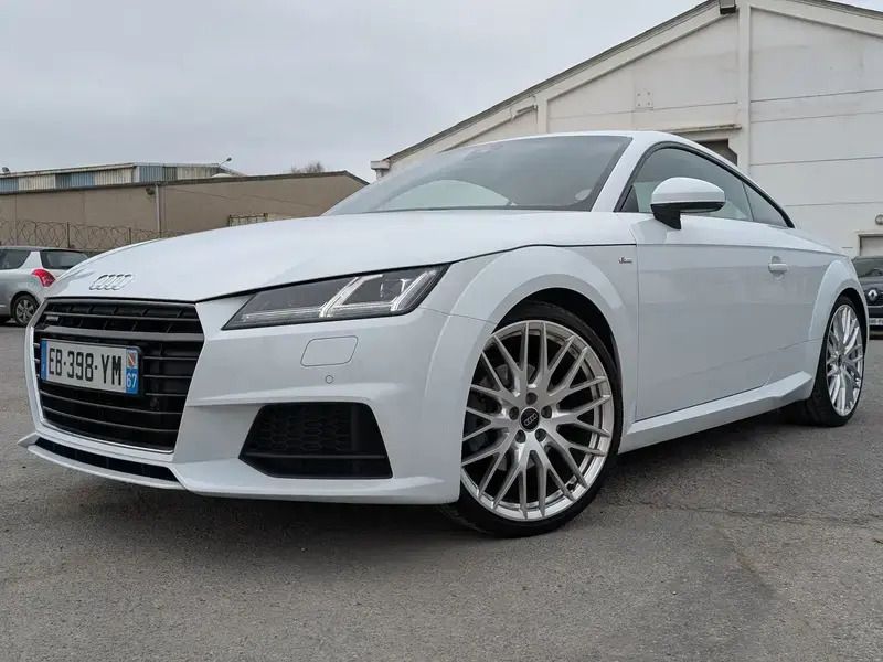 Blanc Utilisé 2014 Audi TT S-Line Coupé | 30 990 € (Prix juste) - Image 1/4