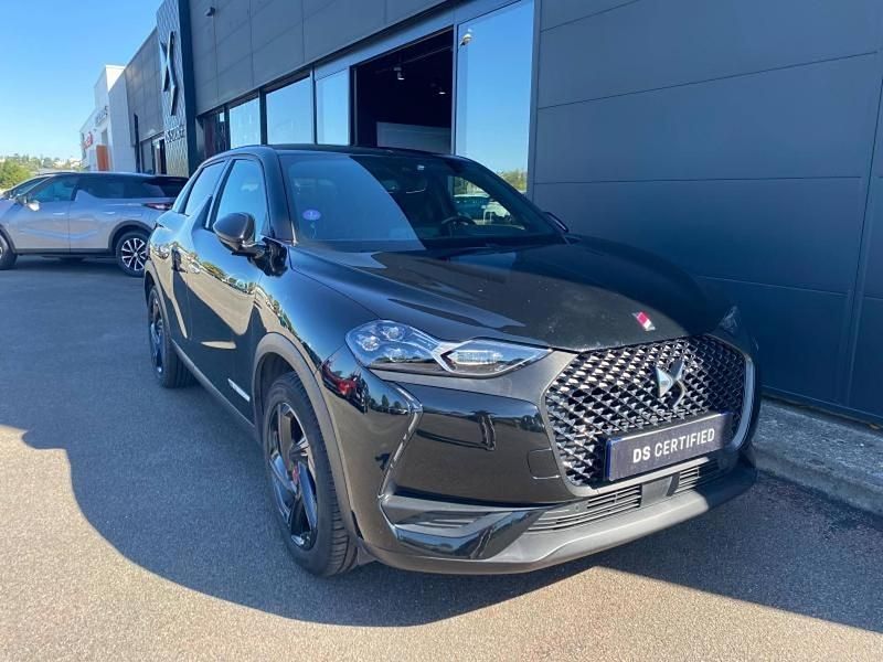 Noir Utilisé 2022 DS Automobiles DS3 Crossback Performance Line Plus SUV | 19 990 € (Prix juste) - Image 1/4