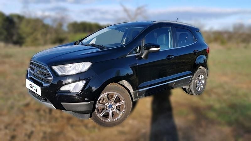 Noir Utilisé 2019 Ford Ecosport Titanium SUV | 9 990 € (Prix juste) - Image 1/4